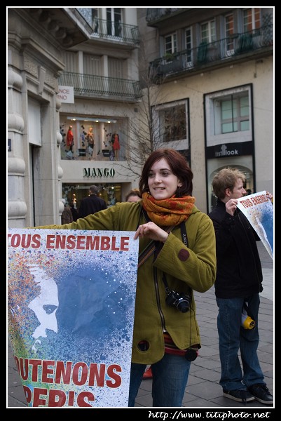 Pep's Liberta flash mob, soutien aux victoires de la musique