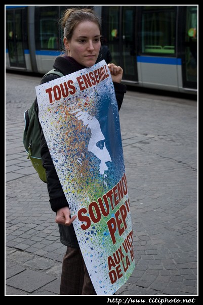 Pep's Liberta flash mob, soutien aux victoires de la musique