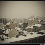 Grenoble sous la neige…