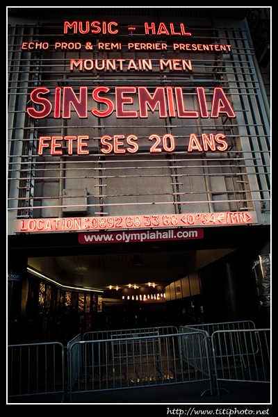 Mountain Men – L’Olympia – 18/11/2011