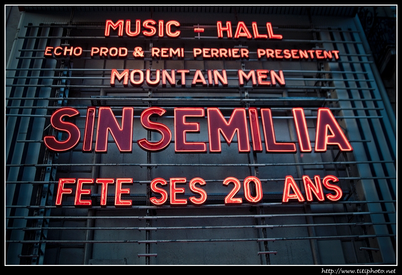 Sinsemilia – Olympia – 18/11/2011