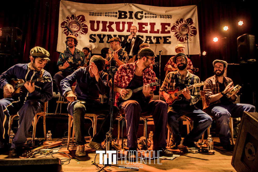 The Big Ukulele Syndicate-Grenoble-2017-Sylvain SABARD