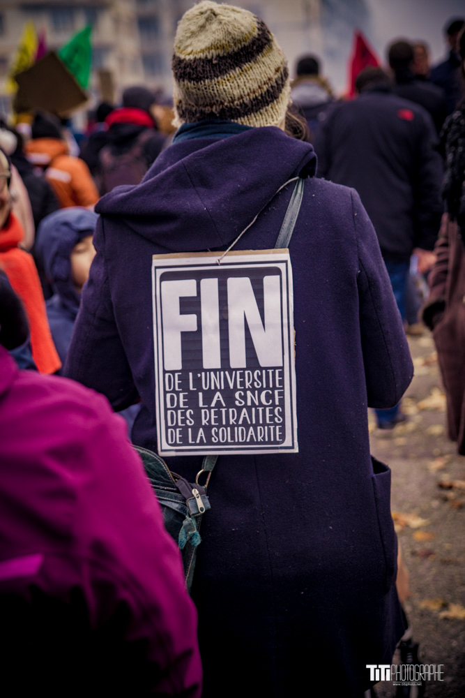 Manifestation du 5 décembre-Grenoble-2019-Sylvain SABARD