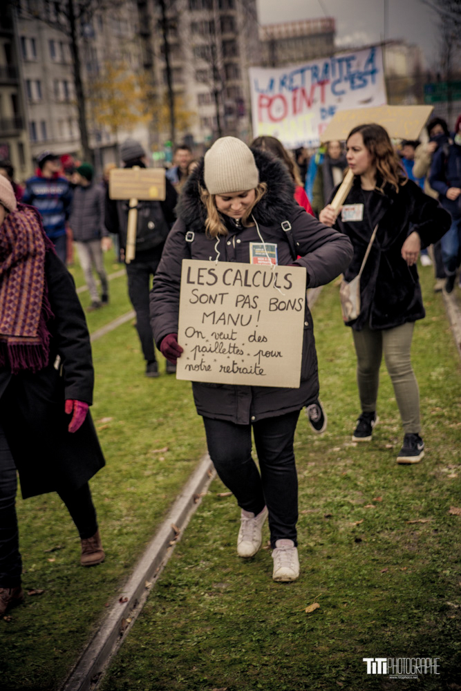 Manifestation du 5 décembre-Grenoble-2019-Sylvain SABARD