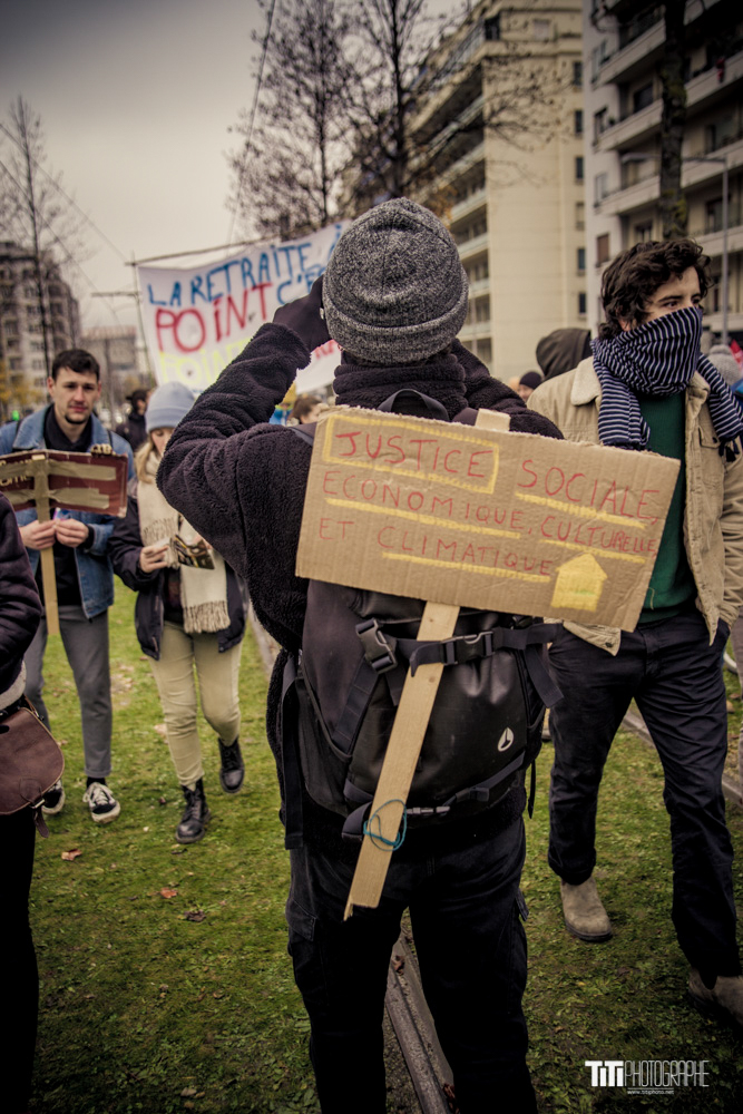 Manifestation du 5 décembre-Grenoble-2019-Sylvain SABARD